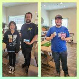 Congratulations to our Gold and Silver egg winners!!! Those were definitely hidden well! Congratulations to our Gold and Silver egg winners!!! Those were definitely hidden well!